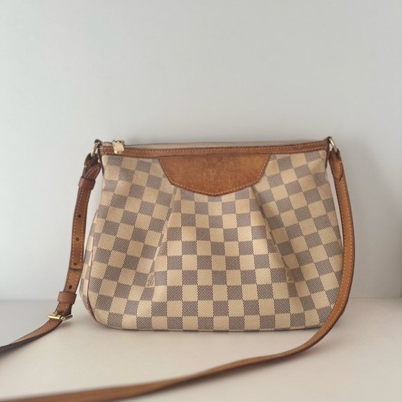 UNDER CONSTRUCTION!  1991 Louis Vuitton Siracusa Vintage Damier Crossbody - Picture 12 of 16